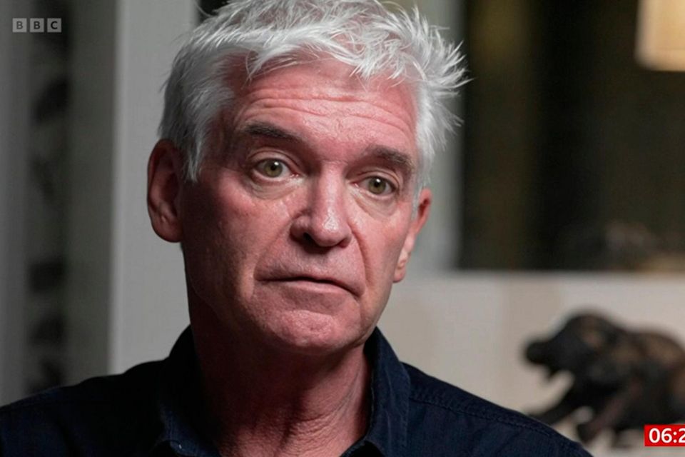 Philip Schofield during an interview wit the BBC. Photo: PA via BBC