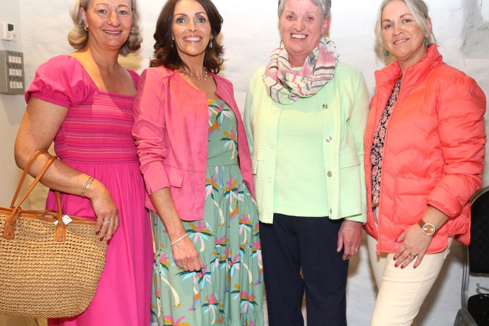 Helen Linehan, Liz O’ Riordan, Sheila O’ Keeffe and Mary O’ Keeffe were models at the ‘Sister Act’ Fashion Show in the Cultúrlann, Newmarket