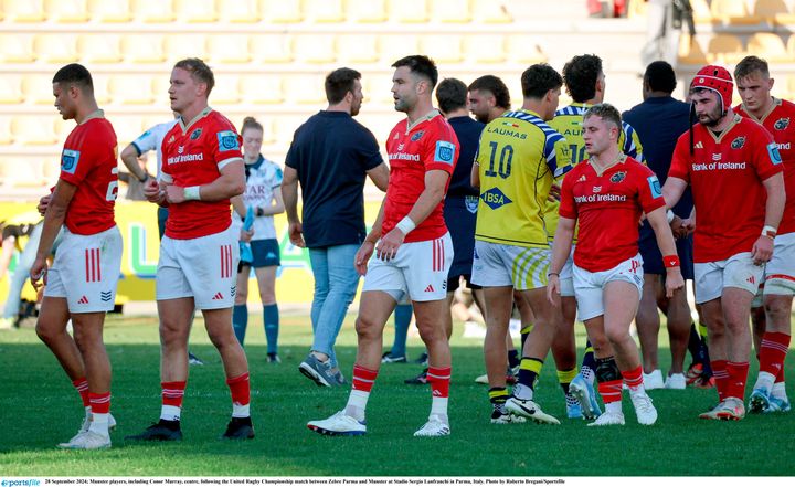 Shock in Parma as Munster suffer defeat to perennial bottom side Zebre: ‘We lost our way’