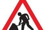 thumbnail: Stock image of road works sign