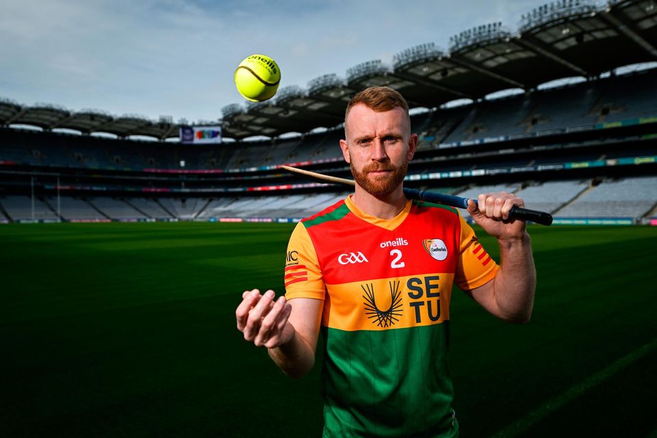 Paul Doyle will hope that Carlow can repeat their 2018 Joe McDonagh Cup success. Photo: David Fitzgerald/Sportsfile