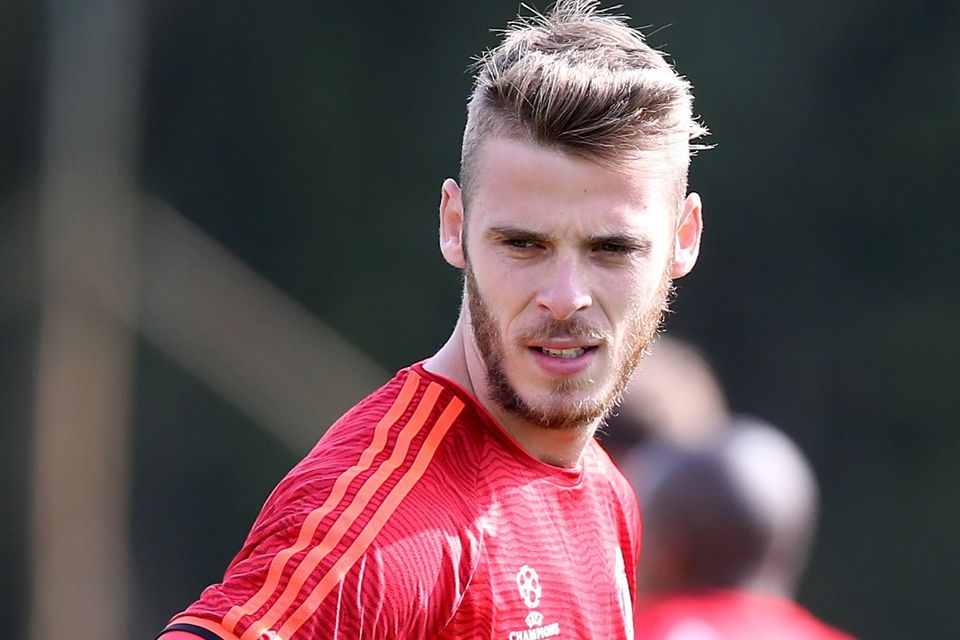 David de Gea has not taken part in any of United's five games this season
