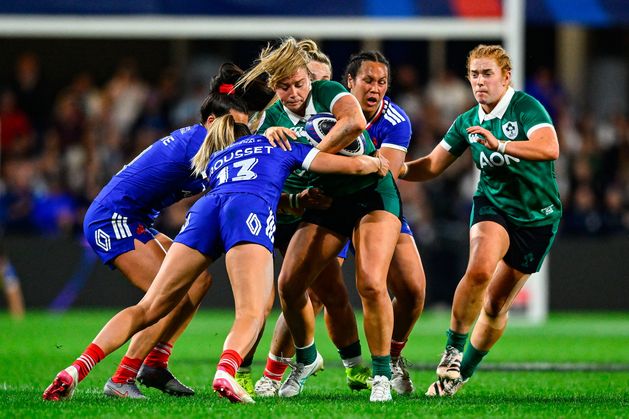 Ireland’s hopes of a first Women’s Six Nations win in France crushed after defeat in Clermont