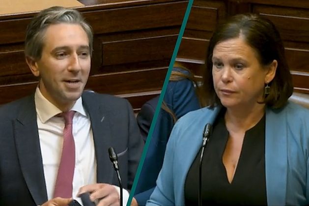 ‘I would have thought you learned that this weekend’ – sharp exchanges in Dáil as Taoiseach Simon Harris snipes at Mary Lou McDonald over election results