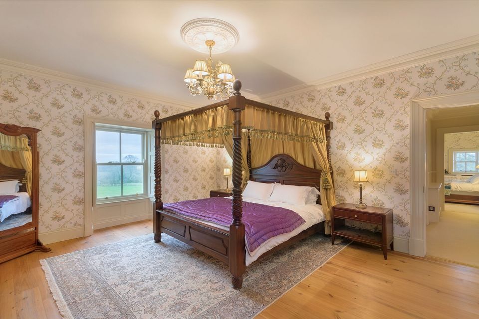 One of the bedrooms