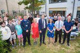 thumbnail: Minister Simon Harris pictured with Staff and Students at the National Learning Centre in Bray