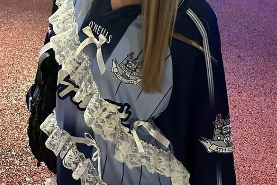 A classic Arnotts Dublin jersey given a new look by designer Sophie Murphy