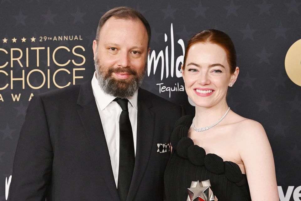 Yorgos Lanthimos and Emma Stone. Photo by Gilbert Flores/Variety via Getty Images)