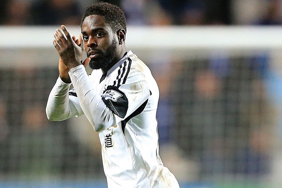 Nathan Dyer scored for Swansea in a 1-1 draw with Chivas Guadalajara