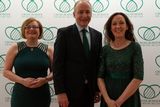 thumbnail: Consol General of Ireland Helen Nolan, Tainiste Michael Martin and Sharon Tracey-Dunne, director of the Cross Border Orchesta of Ireland