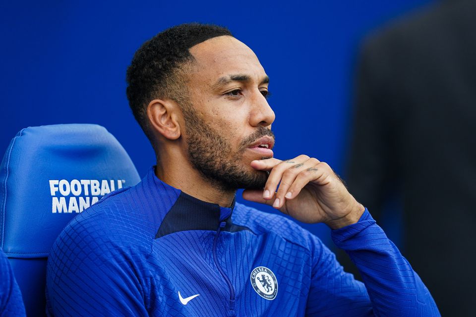 Pierre-Emerick Aubameyang returned to the Premier League with Chelsea after previously playing for Arsenal (Adam Davy/PA)