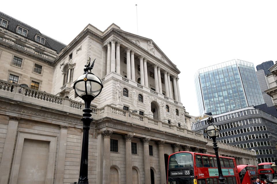A picture of the Bank of England in London (PA)