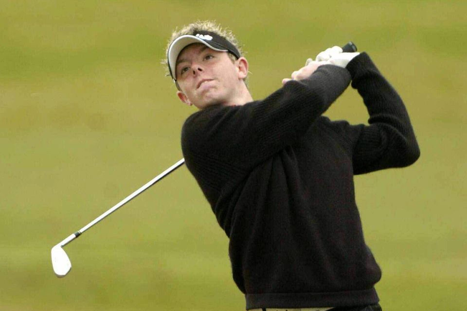 Rory McIlroy, pictured in action at the 2004 West of Ireland Amateur Open Championship at The County Sligo Golf Club in Rosses Point, Sligo. Photo: Matt Browne/Sportsfile