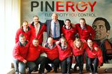 thumbnail: Munster and Ireland rugby international Paul O’Connell with Pinergy staff in Tipperary town where the energy provider announced the creation of 46 jobs.