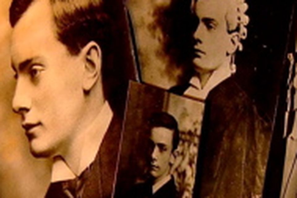 A composite picture of Patrick Pearse, courtesy of RTÉ