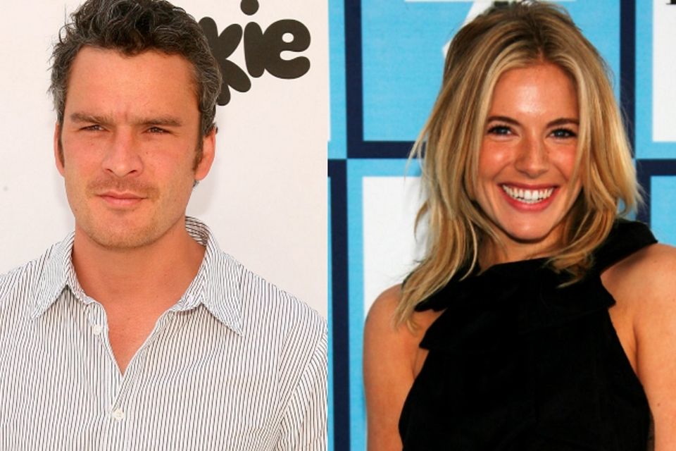 Balthazar Getty, left, and Sienna Miller, right, famously had an affair in 2008
