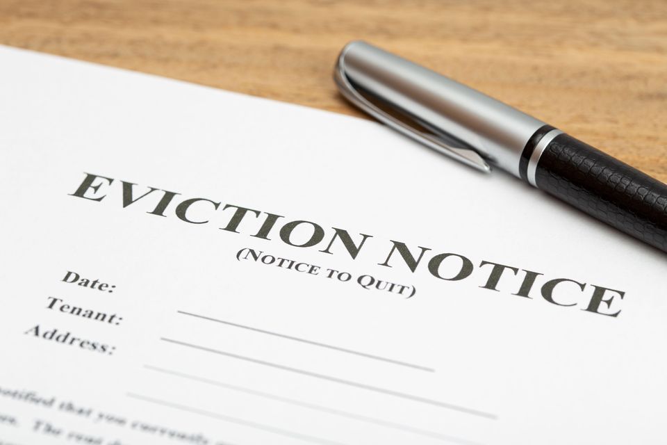 Tenants took successful cases after being illegally evicted from their homes. Stock image