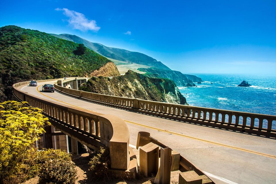 The Pacific Coast Highway. Alamy/PA.