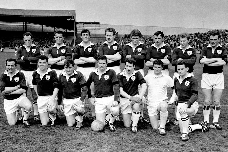 The Galway football team from 1966 including Cyril Dunne (front row, 5th from left).