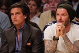 thumbnail: David Beckham (R) and Scott Disick attend a game between the Los Angeles Clippers and the Los Angeles Lakers at Staples Center on January 25, 2012 in Los Angeles, California.  (Photo by Noel Vasquez/Getty Images)
