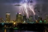 thumbnail: A spectacular lightning strike illuminates the city of Tampa