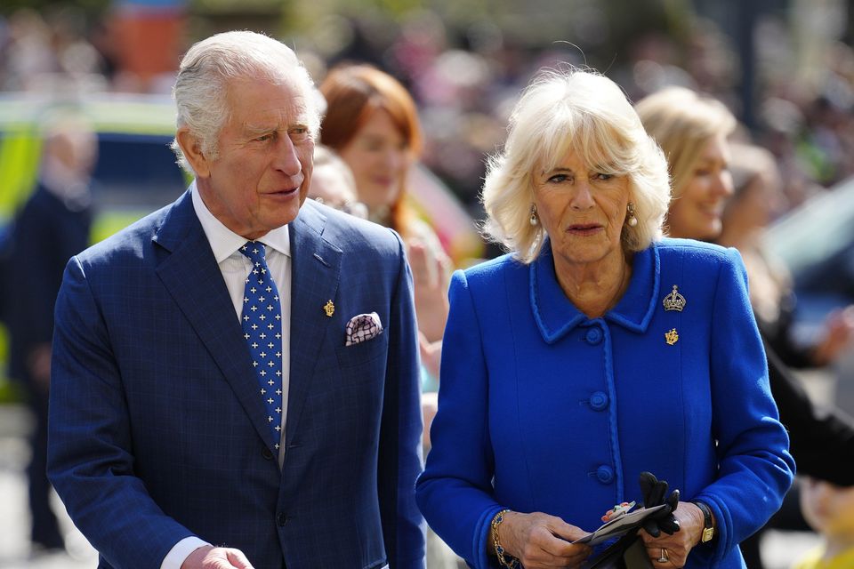 Charles and Camilla were both crowned at Westminster Abbey. Photo: Jon Super/PA