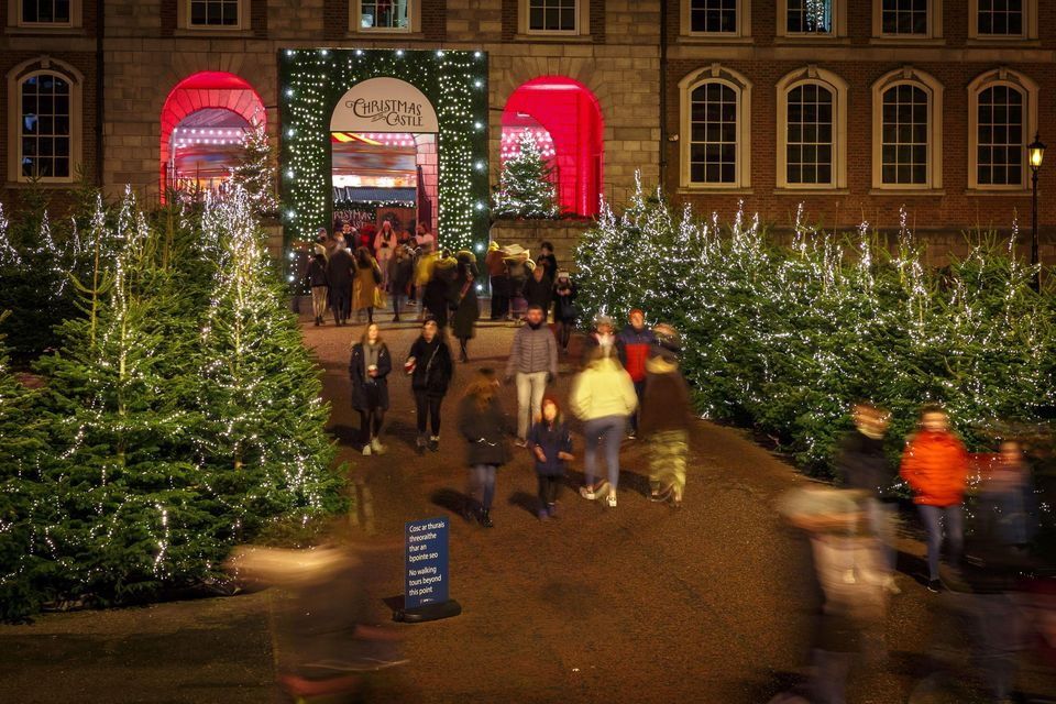 Food, art and funfair as Dublin Castle Christmas market opens to the