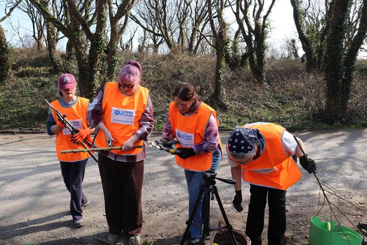 Restoration project to save Wexford riverbank which was significantly damage in storm is under way