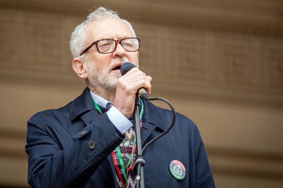 Former Labour leader Jeremy Corbyn (James Speakman/PA) .
