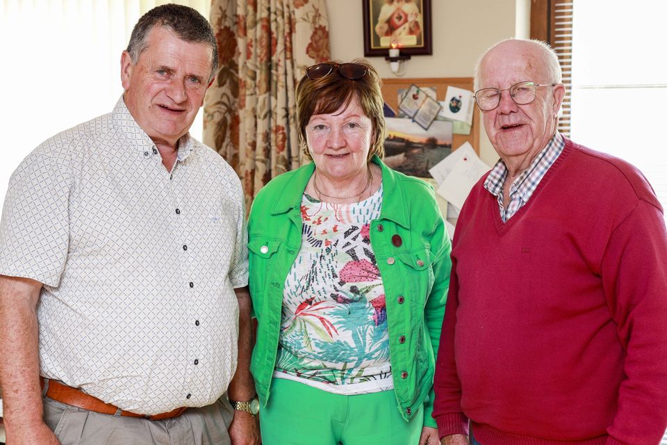 Tom and Marian Barrett with Denis O'Callaghan were on Duhallow Vintage Club's summer outing to Killarney. last Sunday.