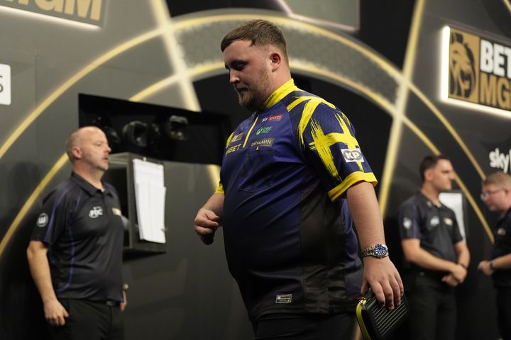 Luke Littler booed in Brighton after defeat to Stphen Bunting knocks him off Premier League summit