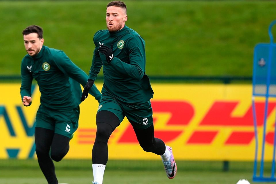 Matt Doherty is feeling 'honoured' after being named Ireland captain. Photo: Stephen McCarthy/Sportsfile