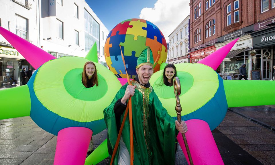 All set for St Patrick's Day 2024 in Tralee. Photo Domnick Walsh.