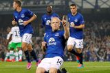 thumbnail: Everton's Steven Naismith celebrates scoring his sides first goal of the game during the UEFA Europa League Group H match against Wolfsburg. Photo credit: Peter Byrne/PA Wire.