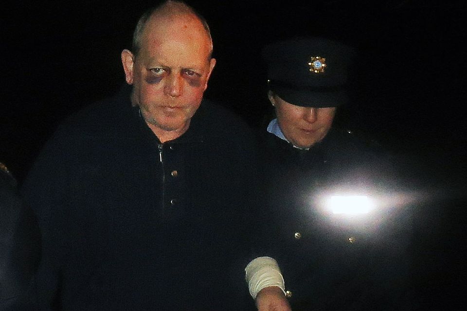 Pearse McAuley pictured at a special sitting of Cavan court on Saturday 27 December 2014.  