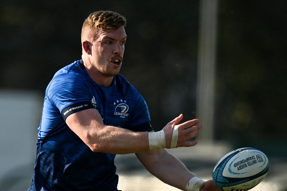 Dan Leavy won the Champions Cup with Leinster in 2018.