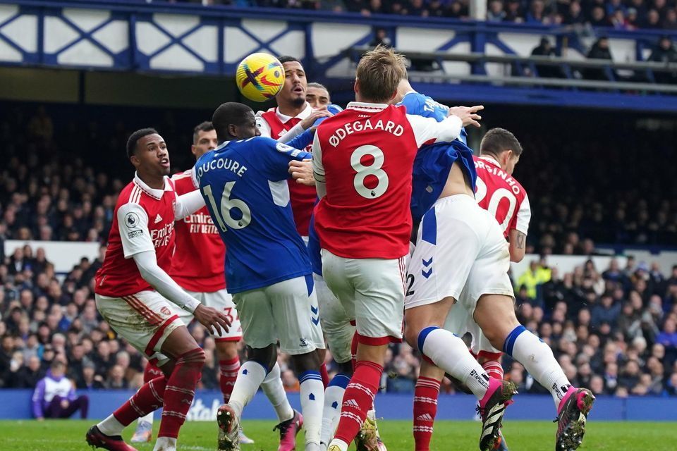 Arsenal discount everton tv