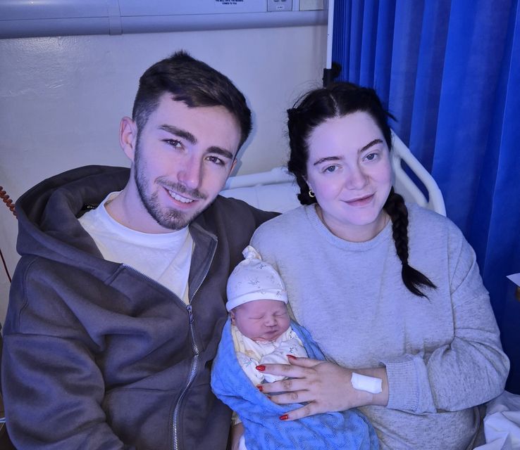 Theodore Byrne was born to parents Martha Gilroy-Kelly and Partner Jack Byrne at the Rotunda Hospital in Dublin