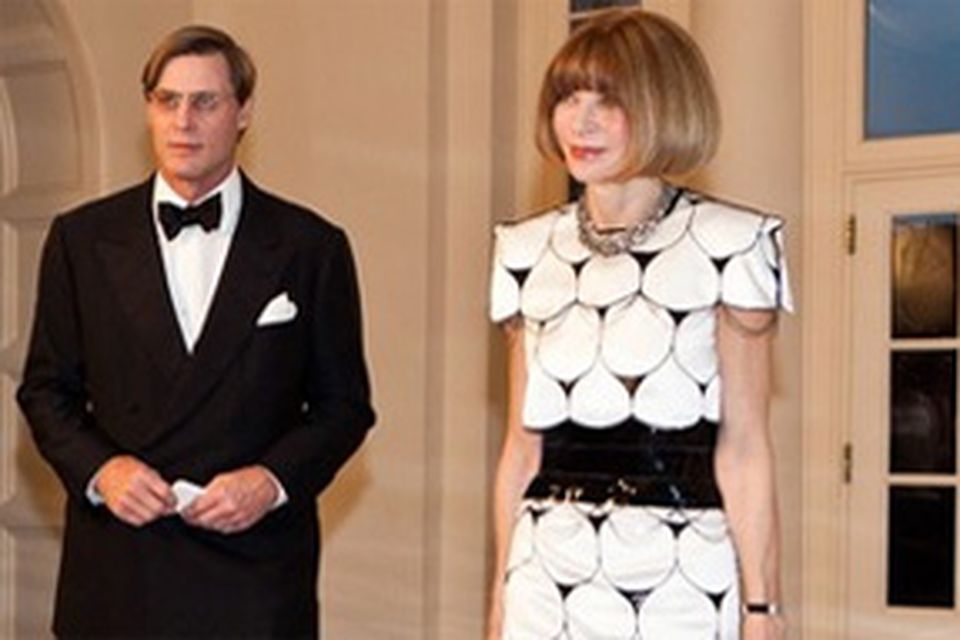 Anna Wintour at the White House recently
