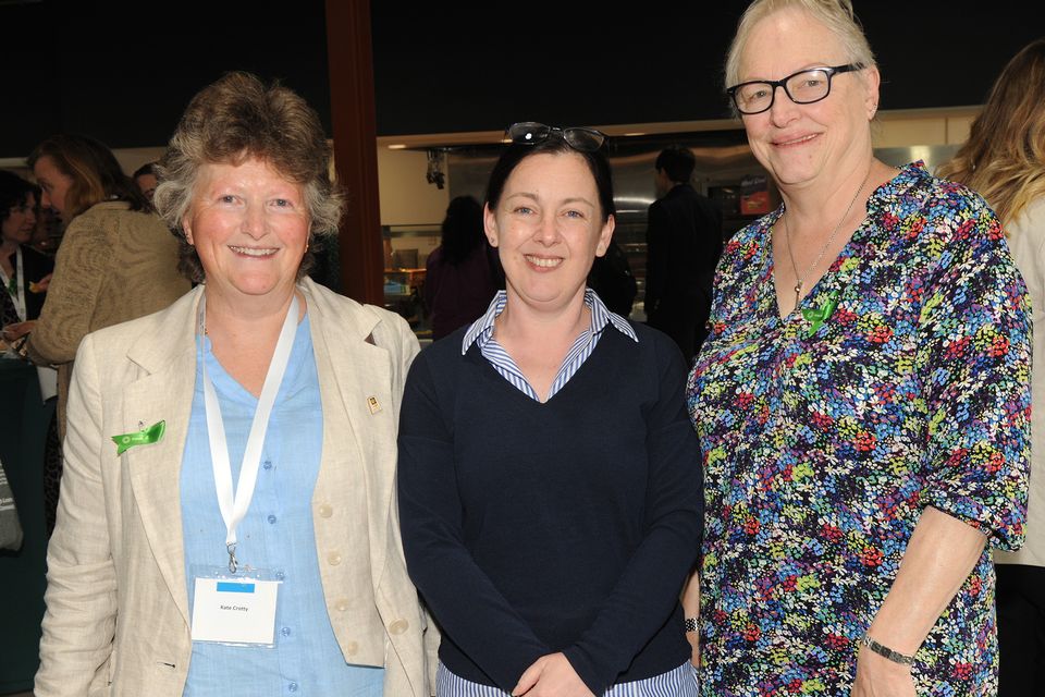 Kate Crotty, Liz Power and Gillian Wild were at the Connecting to Learning, Learning to Connecting Symposium in the Waterford and Wexford Education Training Board centre on Friday. Pic: Jim Campbell