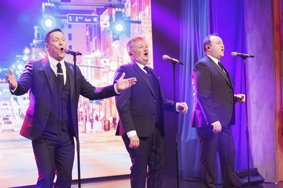  The Three Amigos on The Late Late Country Special. Picture Andres Poveda