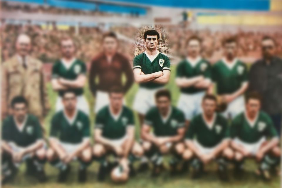 Charlie Hurley was nicknamed 'The King' during his playing days. Image credit: FAI.