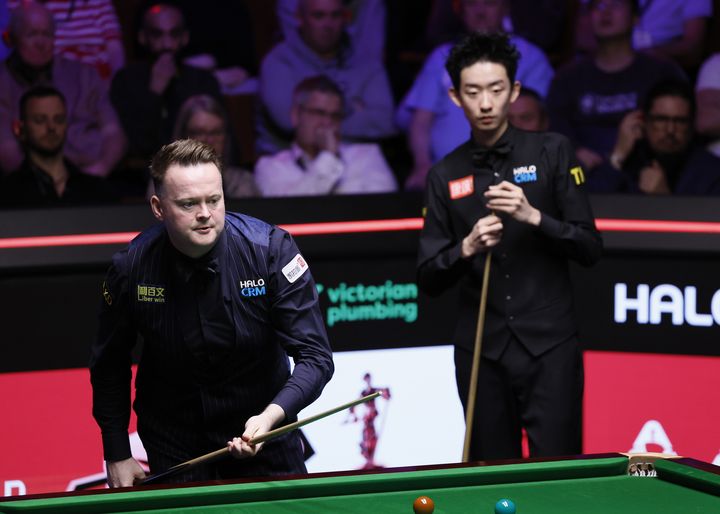 From 10-7 up to 12-10 down and back to one ahead: Wu Yize halts Shaun Murphy charge in tense Crucible session