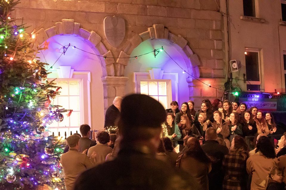 Filming of 'Small Things Like These' on Quay street. Photo; Mary BRowne