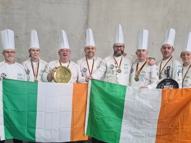 Sligo chef helps Ireland to bronze at Culinary Olympics Irish