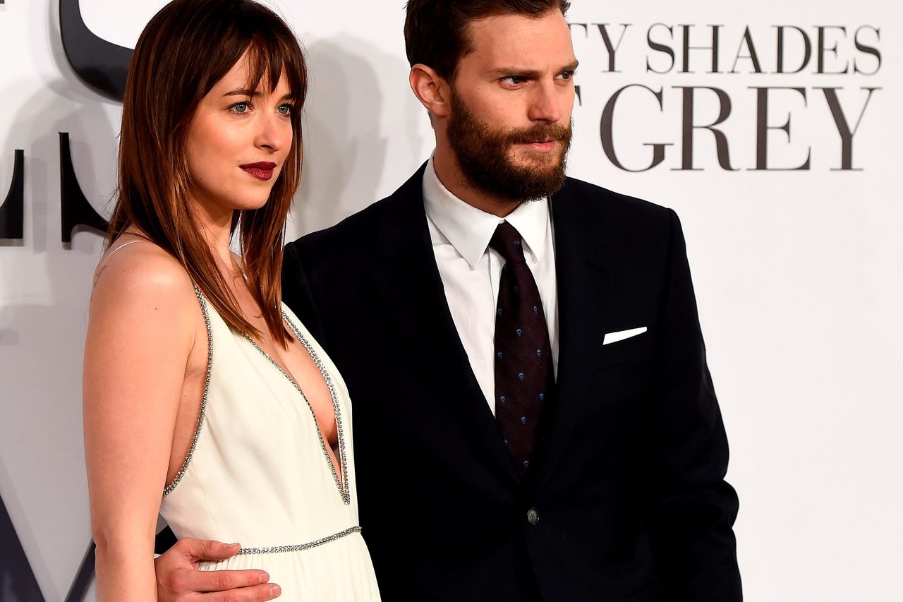 Fifty shades of grey premiere on sale