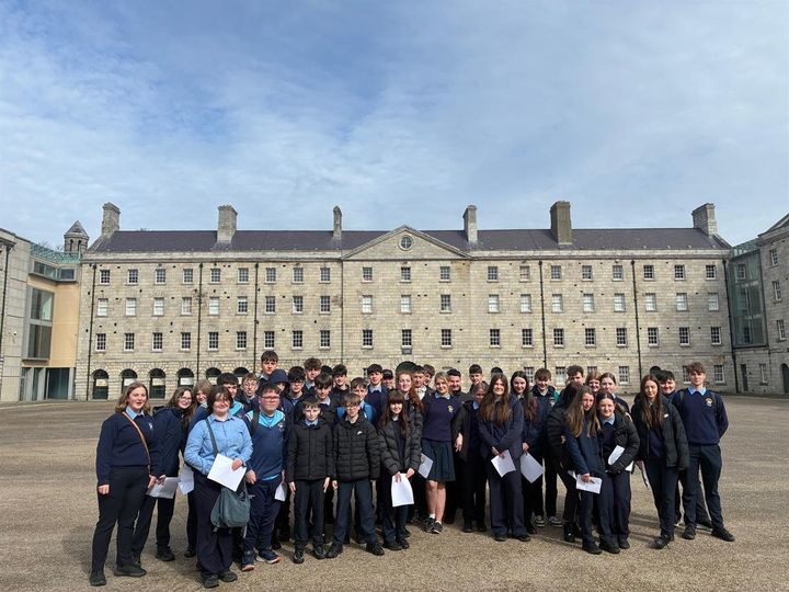 Wexford students enjoy history trip to Collins Barracks in Dublin