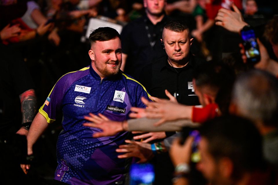 Premier League Darts Luke Littler suffers defeat in Dublin