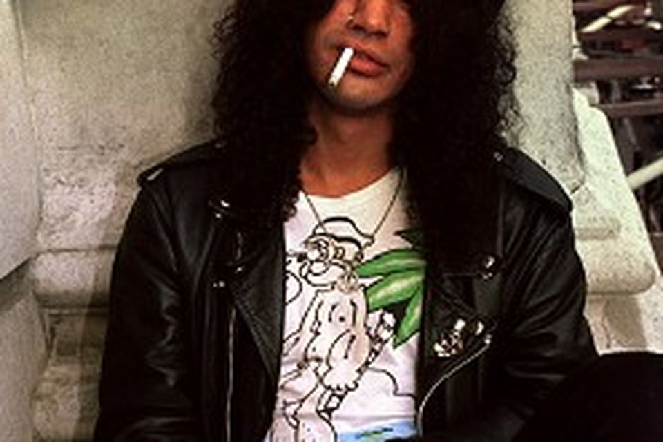 Slash says he's not in favour of a Guns N' Roses biopic