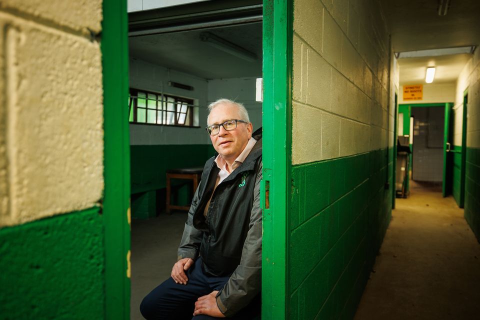 Naas RFC chairman Richard Brophy. Photo: Mark Condren